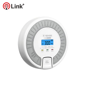 X-Sense CO03D-W Détecteur de monoxyde de carbone interconnecté sans fil