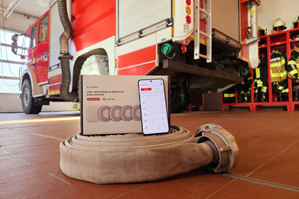 X-Sense aux côtés de la Feuerwehr de Cottbus