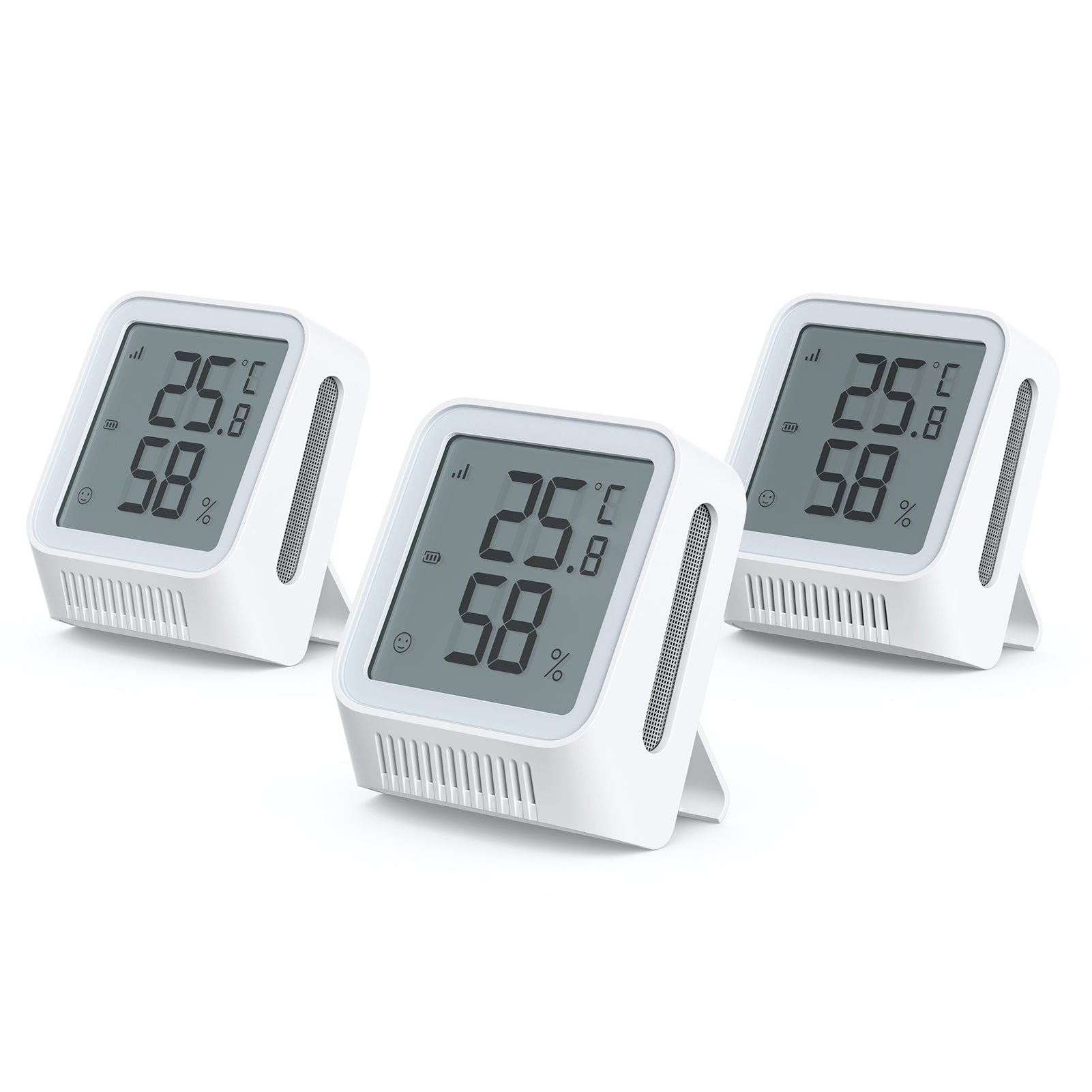 Thermomètre-Hygromètre Intelligent WiFi avec Écran LCD, STH0A