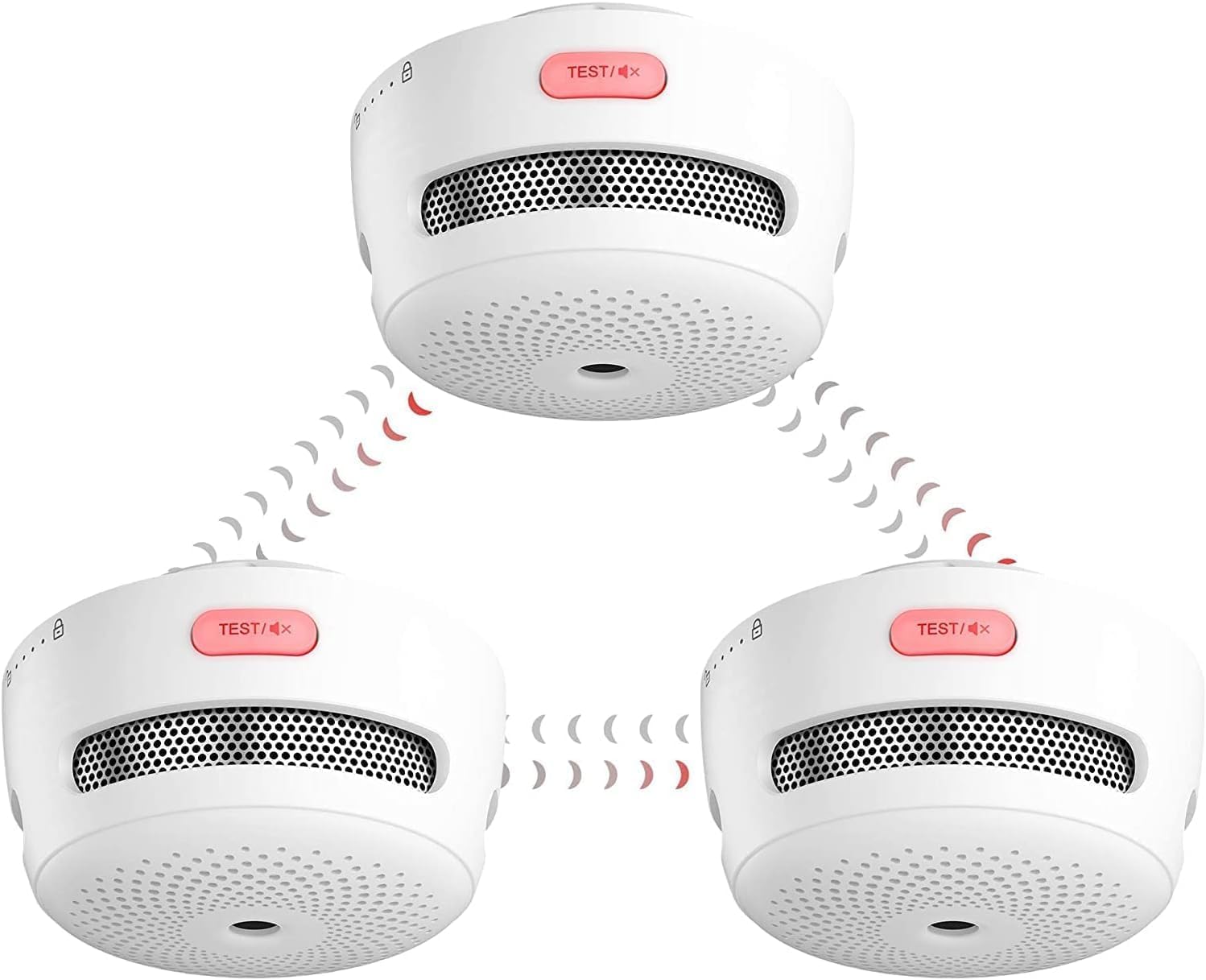 X-Sense XS01-WR Détecteur de fumée interconnecté sans fil