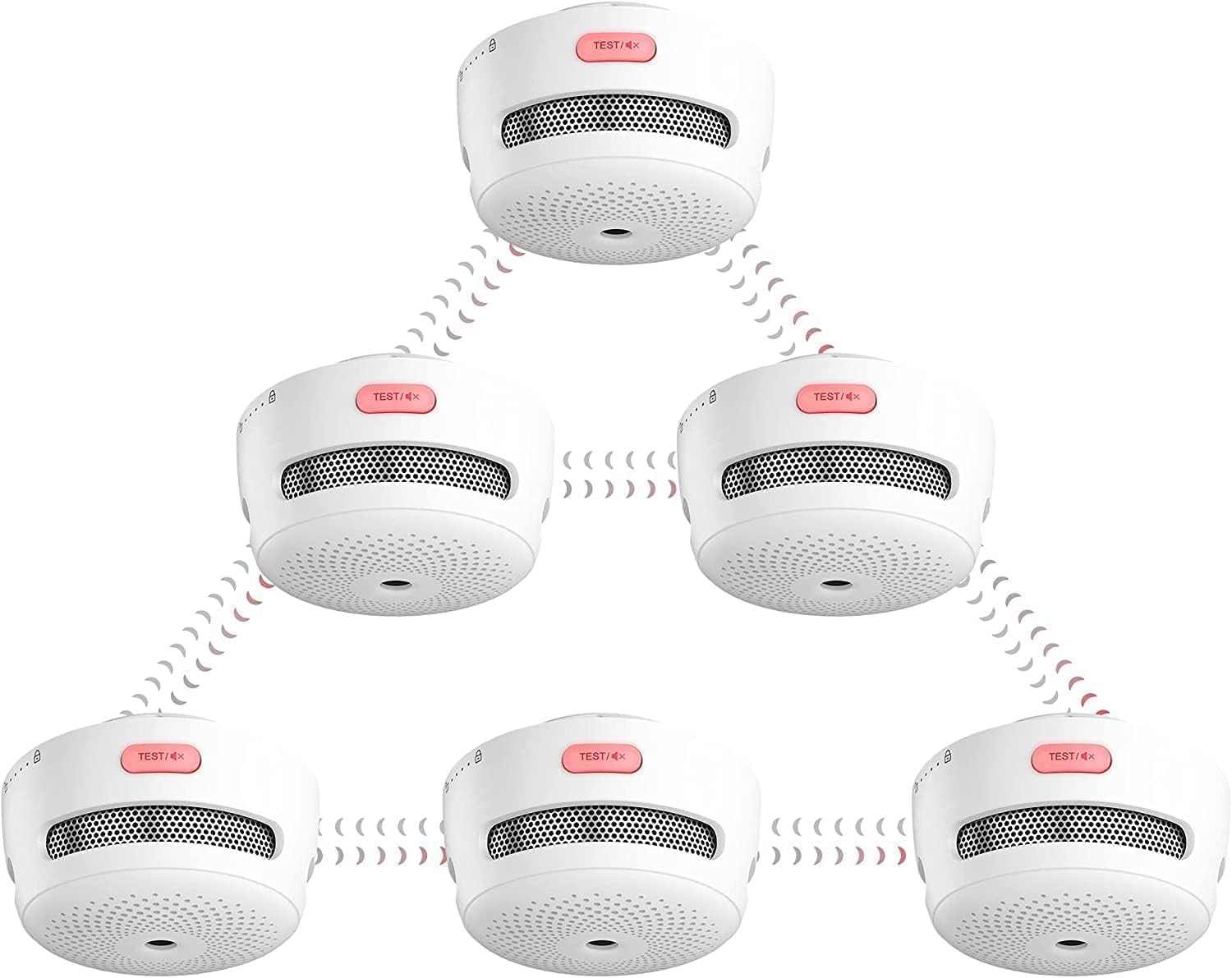 X-Sense XS01-WR Détecteur de fumée interconnecté sans fil