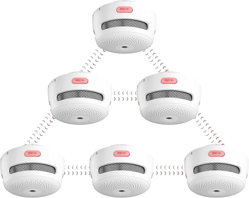 XS01-WR Détecteur de fumée sans fil interconnecté