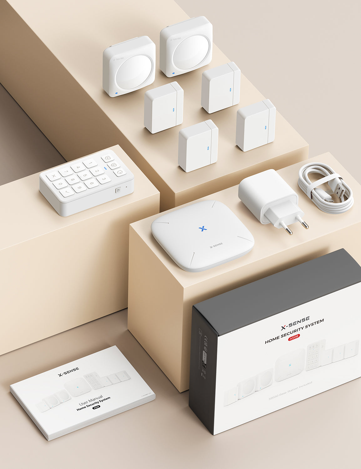 X-Sense Système de sécurité domestique intelligent (bulk)