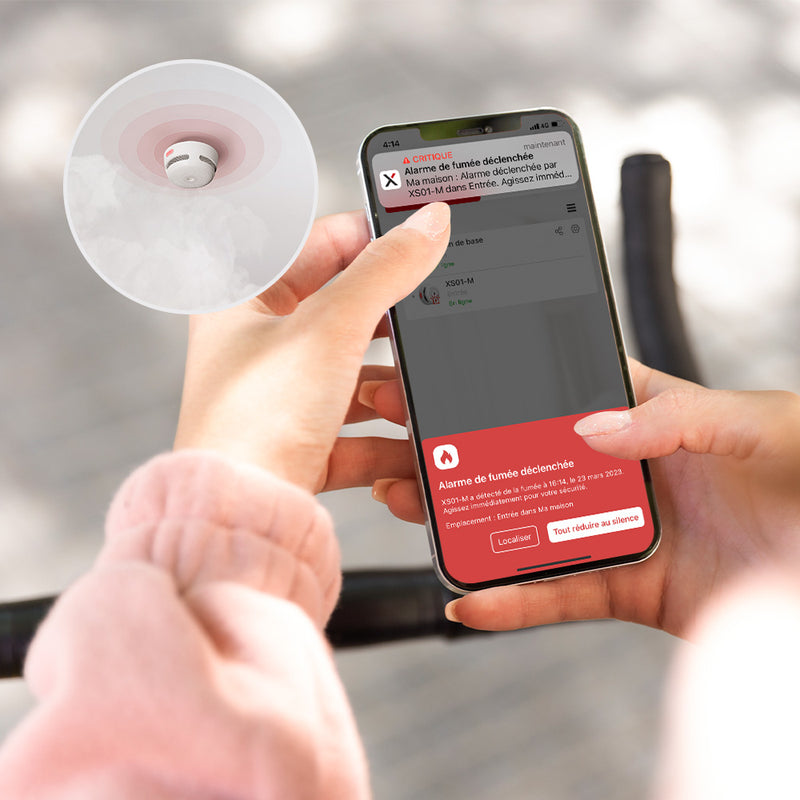 Détecteur de fumée intelligent XS01-M