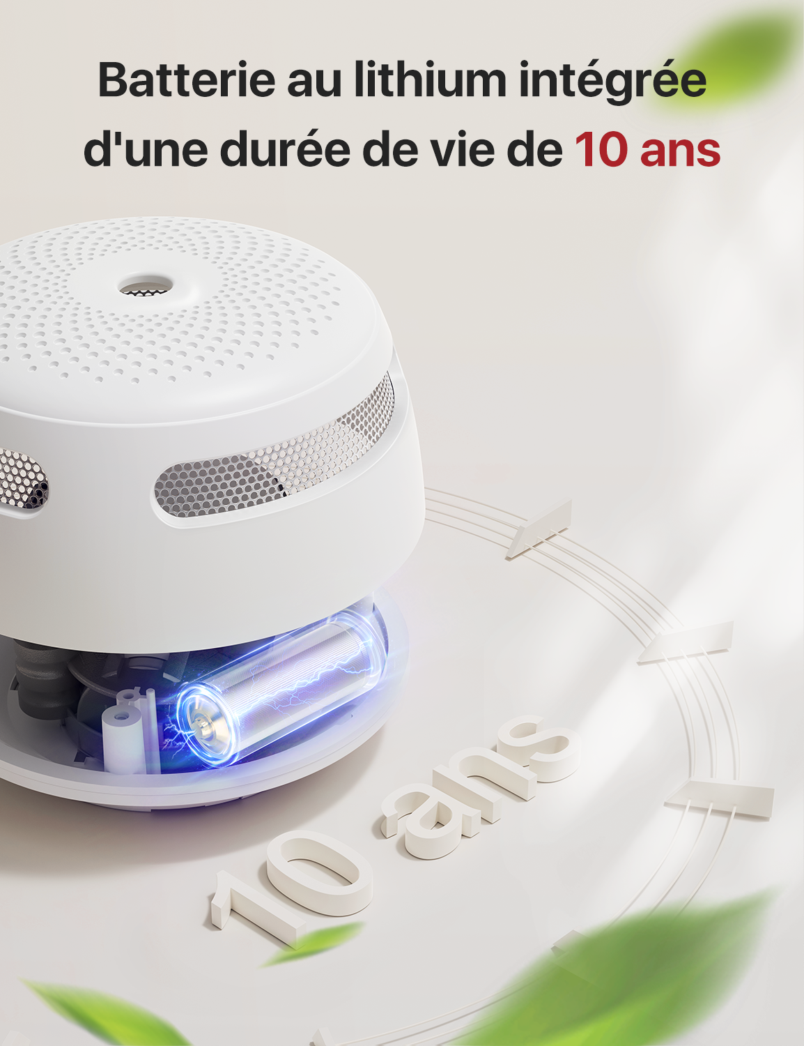 XS01 Détecteur de fumée autonome (bulk)
