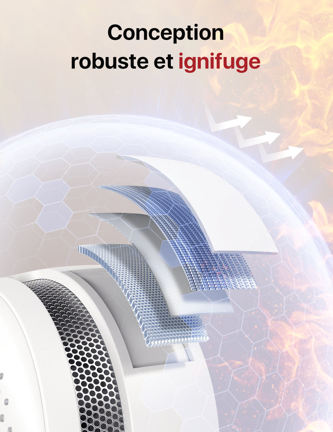 XS01 Détecteur de fumée autonome (bulk)