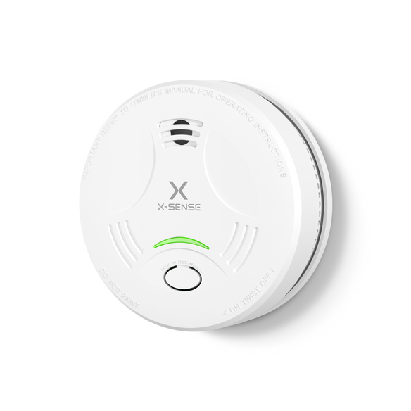 SD11 Détecteur de fumée X-Sense avec fixation magnétique et pile d’une autonomie de 10 ans