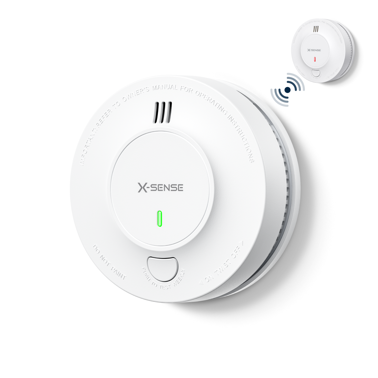SD19-W Détecteur de fumée sans fil interconnecté