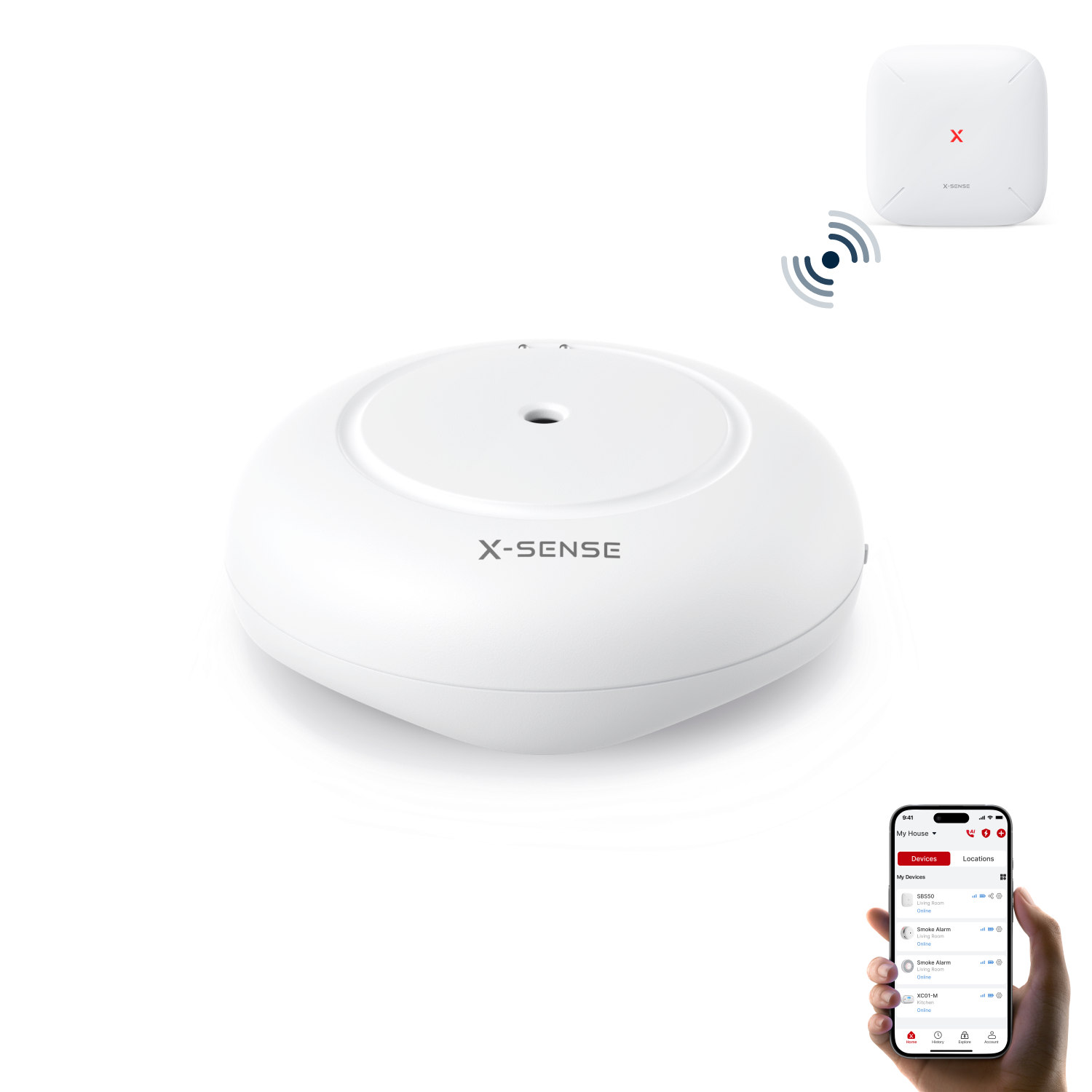 SWS51 Détecteur de fuite d'eau intelligent