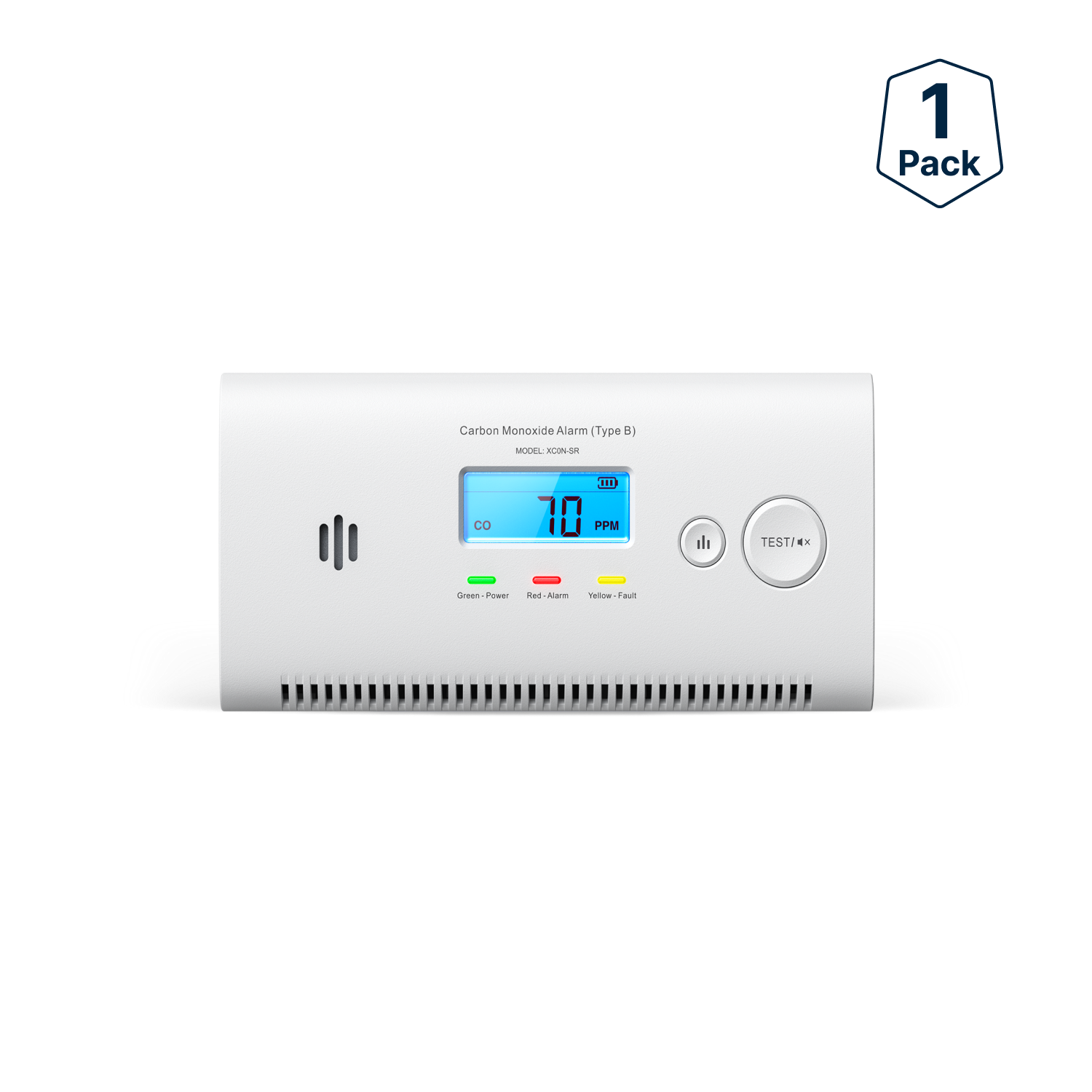 X-Sense XC0N-SR – appareil de mesure et alarme monoxyde de carbone