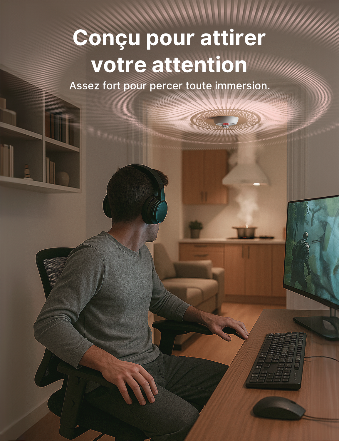 XH02 détecteurs de Chaleur autonome