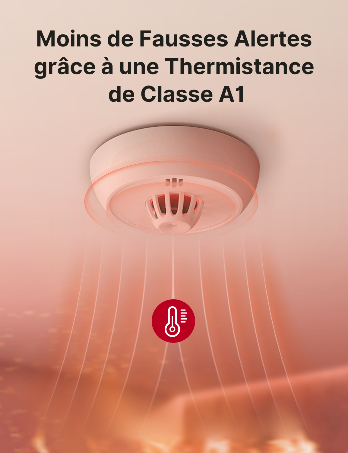 XH02 détecteurs de Chaleur autonome