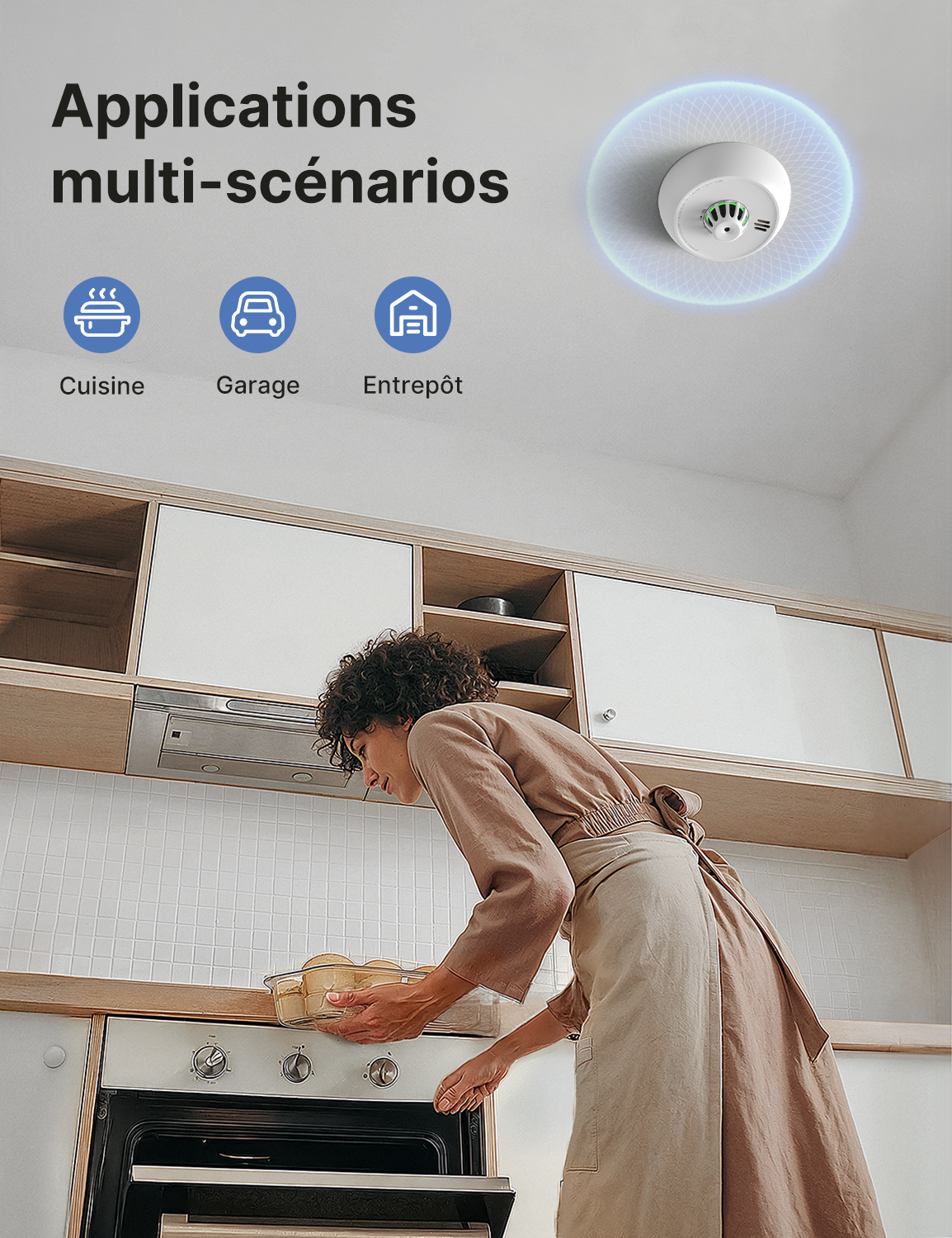 XH02 détecteurs de Chaleur autonome