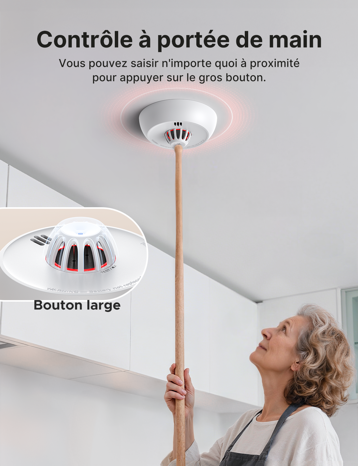 XH02 détecteurs de Chaleur autonome