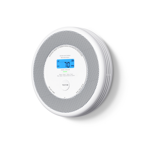 XP0A-SR Détecteur autonome de fumée et de monoxyde de carbone avec alerte vocale