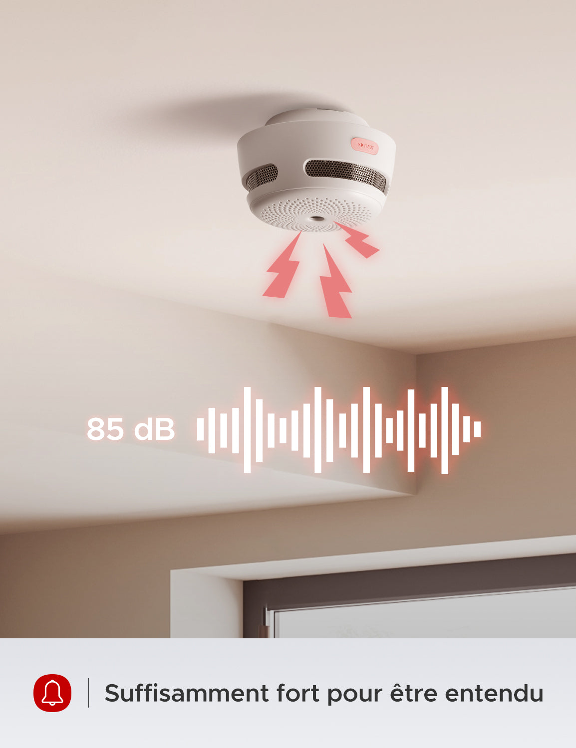 XS01-M Détecteur de fumée intelligent interconnecté