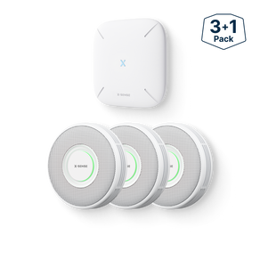 XS0B-MR détecteur de fumée intelligent interconnecté avec alerte vocale