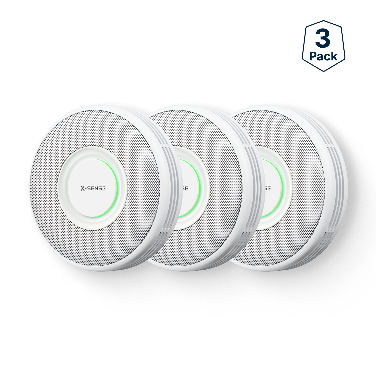 XS0B-MR Détecteur de fumée intelligent interconnecté avec alerte vocale