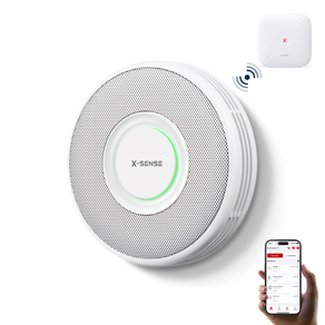 XS0B-MR Détecteur de fumée intelligent interconnecté avec alerte vocale