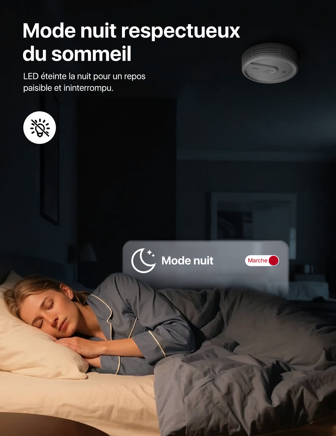 XS0E-iR Détecteur de fumée intelligent