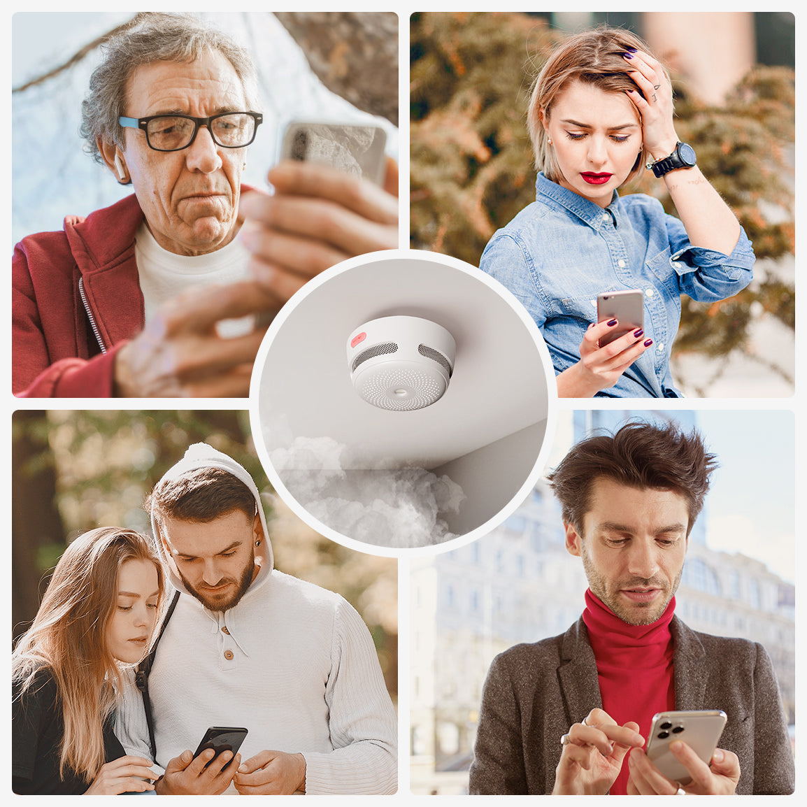 Détecteur de fumée Wi-Fi XS01-WX