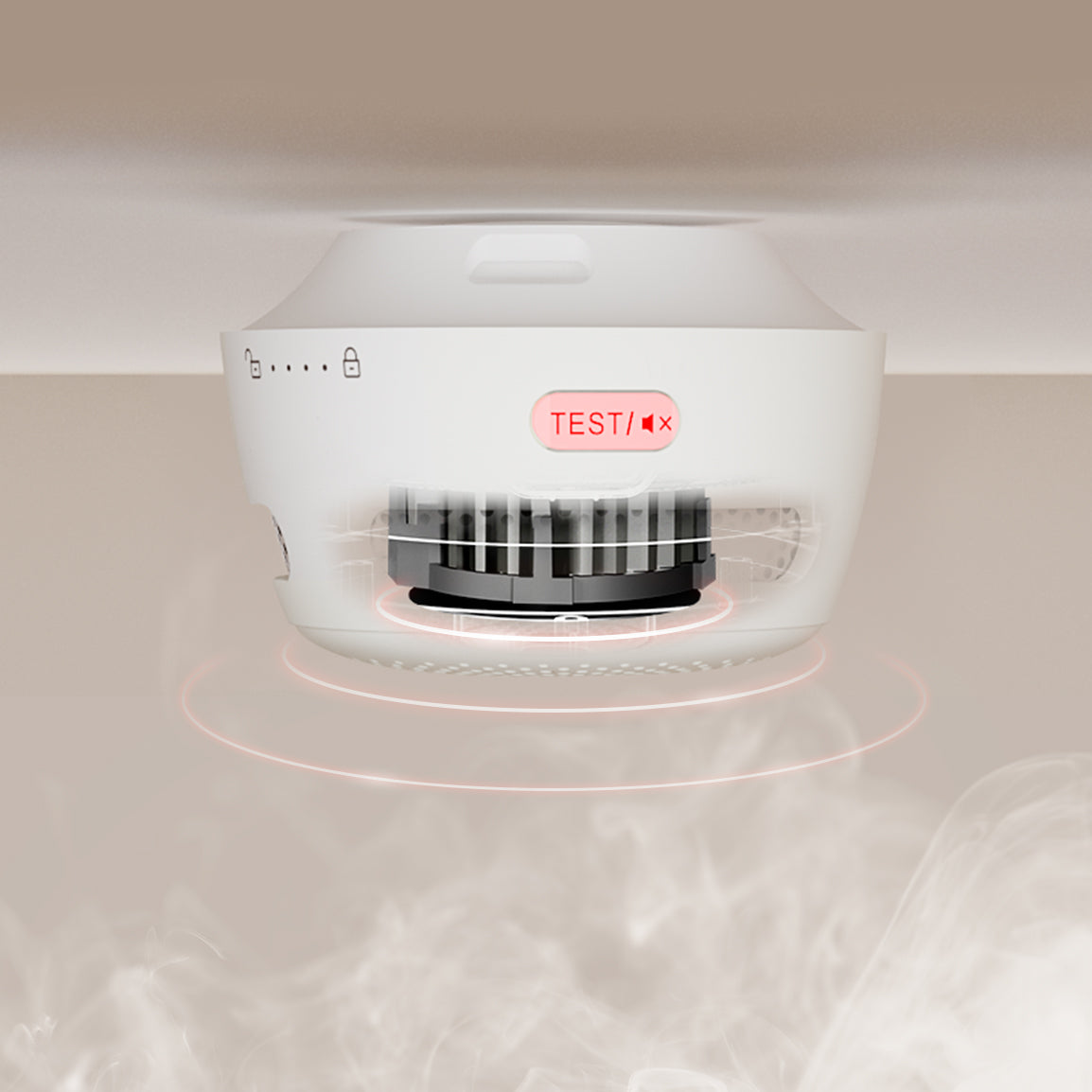 Détecteur de fumée Wi-Fi XS01-WX