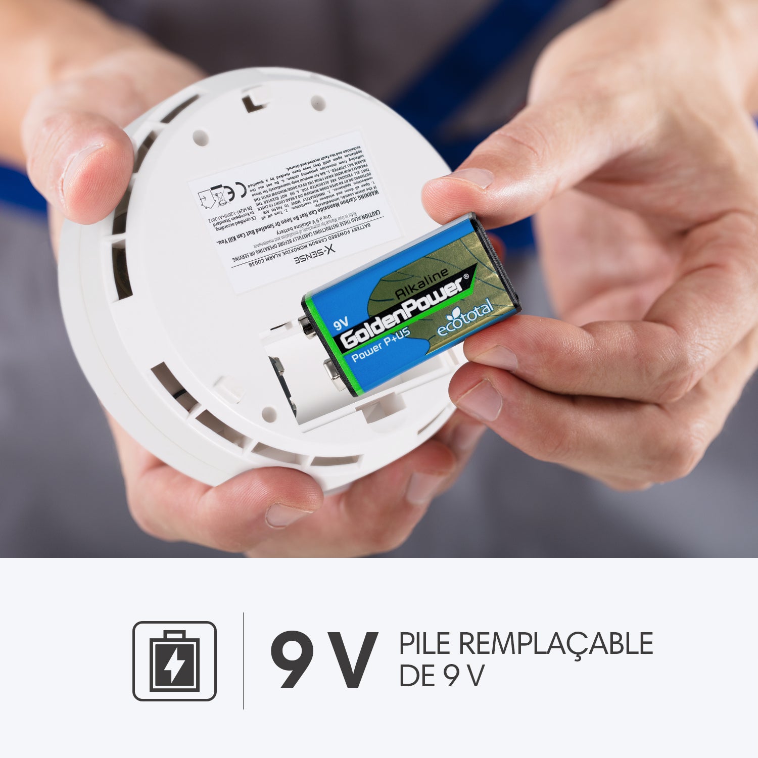 X-Sense CO03B Détecteur de monoxyde de carbone