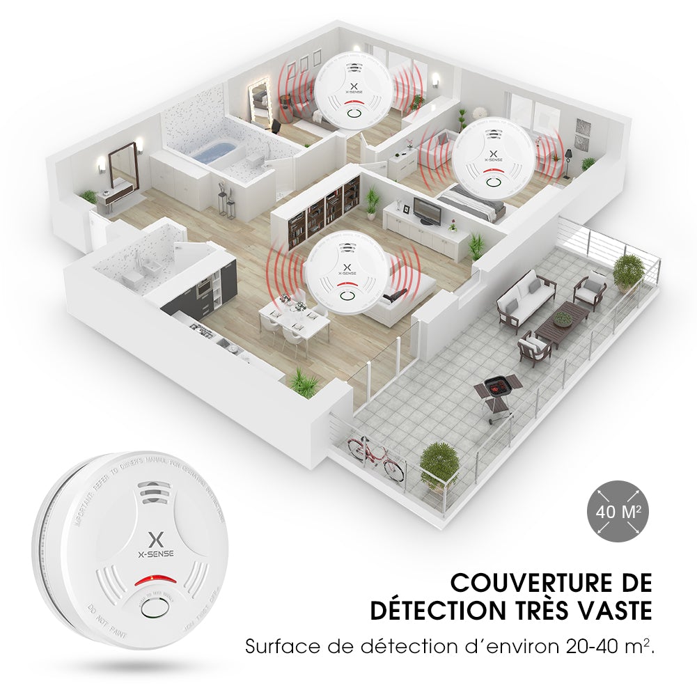 X-Sense SD11 Détecteur de fumée